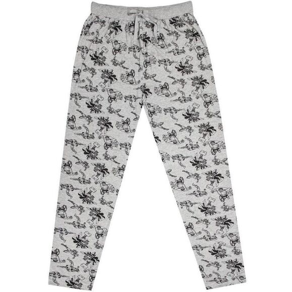 The Avengers Mens Logo Pajama Set / Black/Gray - Picture 3 of 6